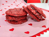 Red Velvet Deluxe Cookies